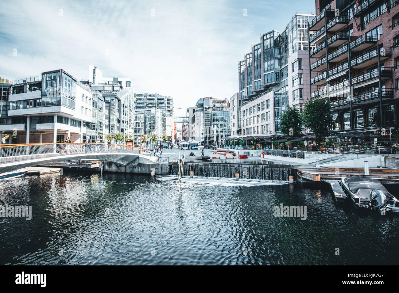 La Norvège, Oslo, Fjord City Banque D'Images