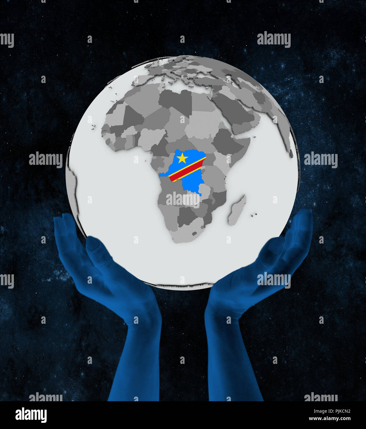 Drapeau de la rdc en Banque de photographies et d’images à haute ...