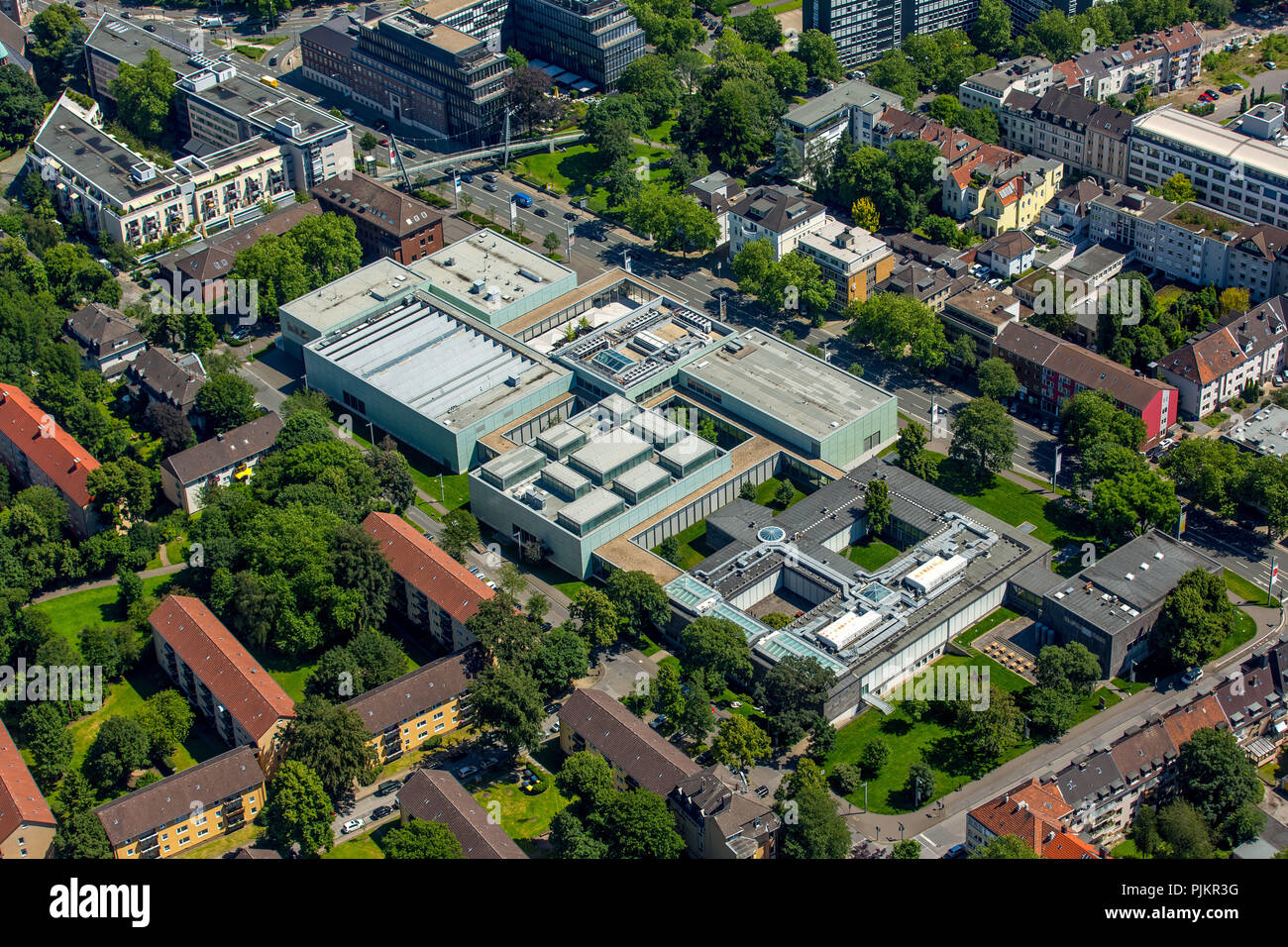Musée Folkwang Essen, Essen, Ruhr, Rhénanie du Nord-Westphalie, Allemagne Banque D'Images