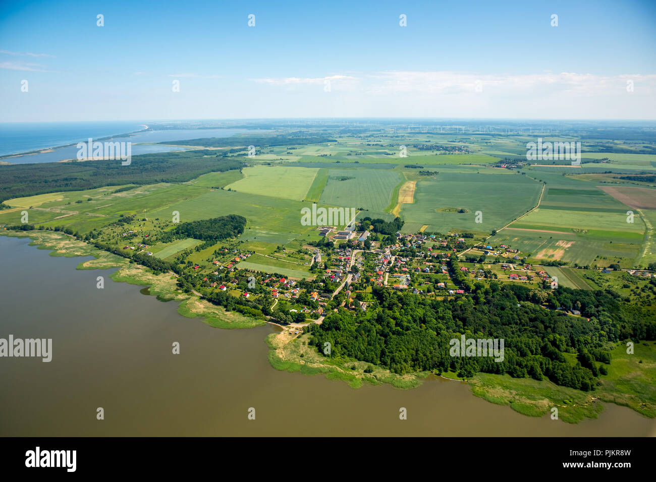 Koszalin, Köslin, Occidentale, côte de la mer Baltique, Województwo zachodniopomorskie, Pologne Banque D'Images