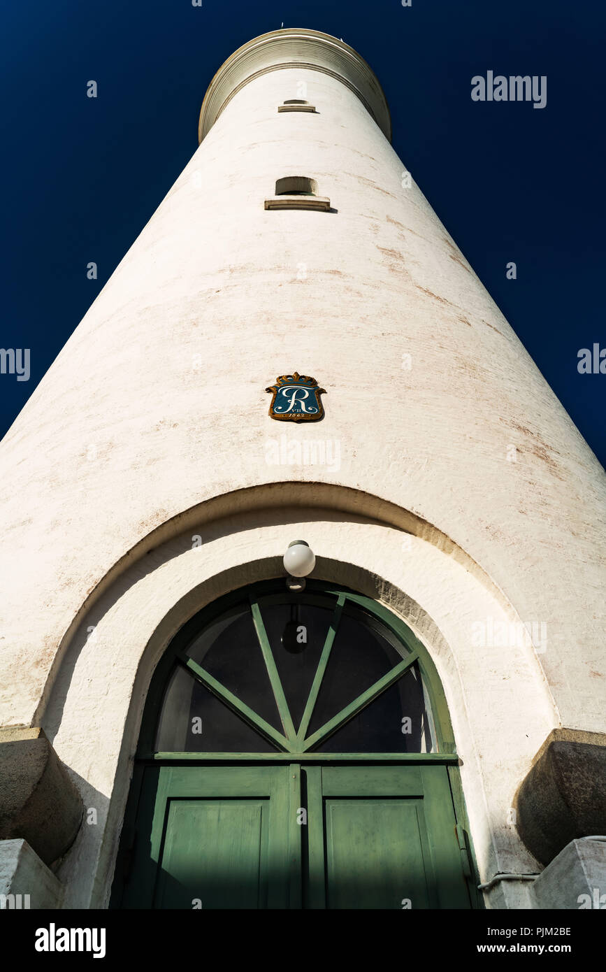 Leuchtturm Hirtshals, Danemark Banque D'Images