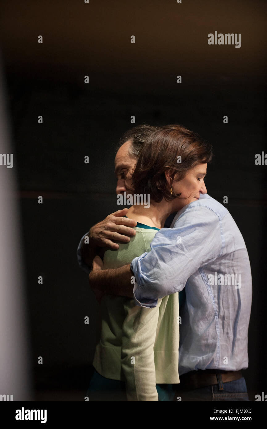 Theatre company De Theaterfactorij à Gif du Lot Vekemans, réalisé par Marnick Bardyn (Louvain, 19/09/2017) Banque D'Images