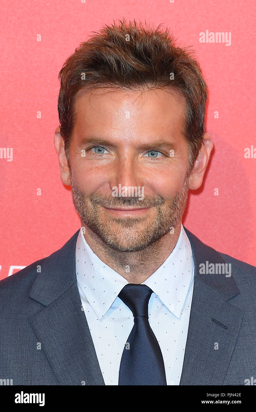 Bradley Cooper assiste à une étoile est née une séance au cours de la 75e Festival du Film de Venise, Venise, Italie. 31 août, 2018 © Paul Treadway Banque D'Images