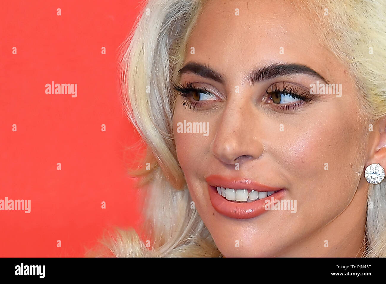 Lady Gaga assiste à une étoile est née une séance au cours de la 75e Festival du Film de Venise, Venise, Italie. 31 août, 2018 © Paul Treadway Banque D'Images