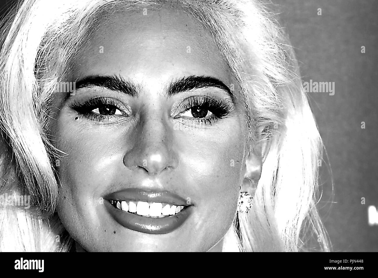 Lady Gaga assiste à une étoile est née une séance au cours de la 75e Festival du Film de Venise, Venise, Italie. 31 août, 2018 © Paul Treadway Banque D'Images