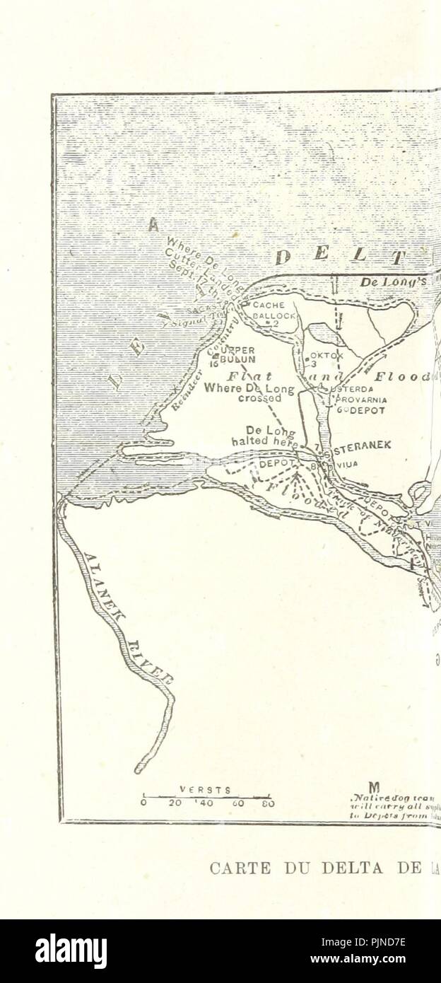 Libre à partir de la page 164 de "L'expédition de la Jeannette au Pole Nord, racontée par tous les membres de l'expédition. Ouvrage composé des documents received by the "New York Herald" de 1878 a0070. Banque D'Images