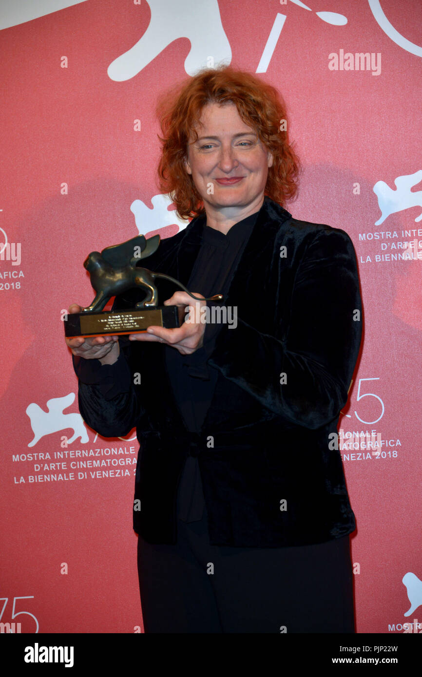 Venise, Italie. 05Th Nov, 2018. 75e Festival du Film de Venise, une séance de remise des prix des gagnants. Photo : Jennifer Kent - Prix Spécial du Jury indépendant : Crédit Photo Agency/Alamy Live News Banque D'Images