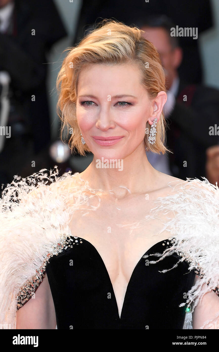 Cate Blanchett assiste au 75e Festival du Film de Venise projection d'une étoile est née au Palazzo del Casino de Venise. 31 août 2018 © Paul Treadway Banque D'Images