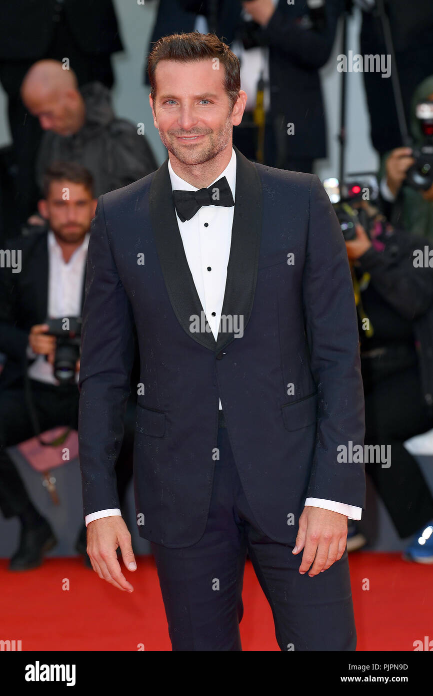 Bradley Cooper occupe le 75e Festival du Film de Venise projection d'une étoile est née au Palazzo del Casino de Venise. 31 août 2018 © Paul Treadway Banque D'Images
