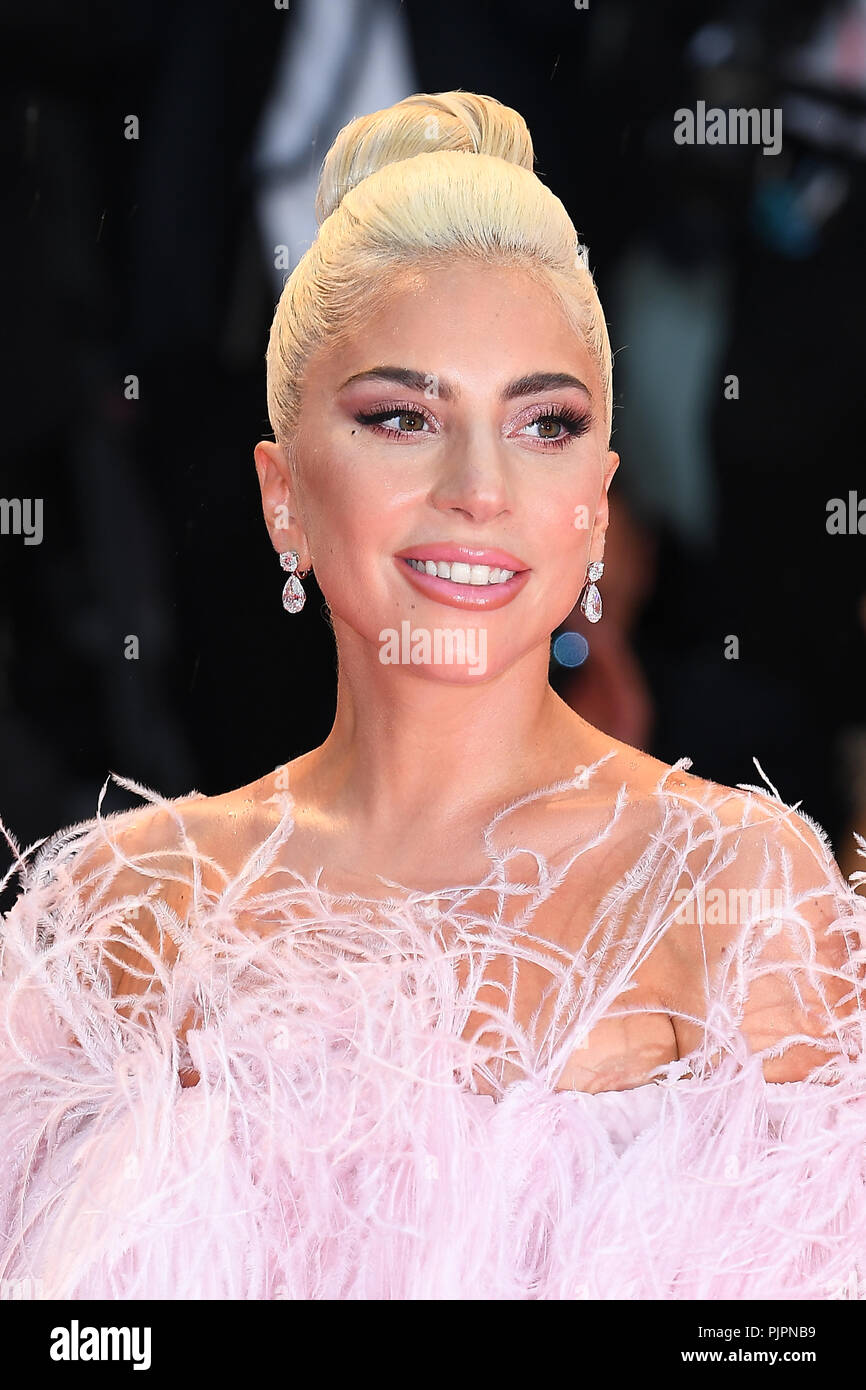 Lady Gaga assiste au 75e Festival du Film de Venise projection d'une étoile est née au Palazzo del Casino de Venise. 31 août 2018 © Paul Treadway Banque D'Images