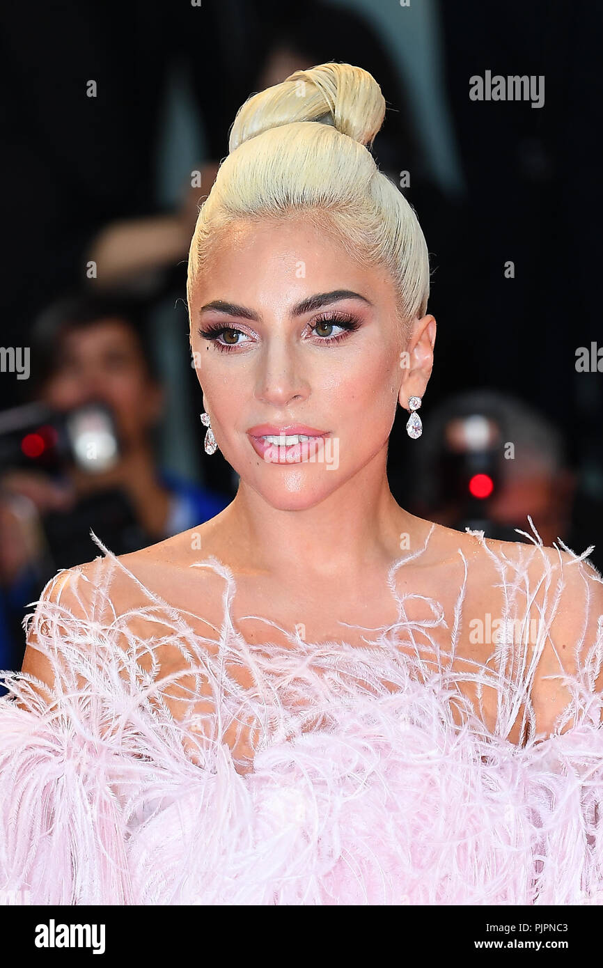 Lady Gaga assiste au 75e Festival du Film de Venise projection d'une étoile est née au Palazzo del Casino de Venise. 31 août 2018 © Paul Treadway Banque D'Images