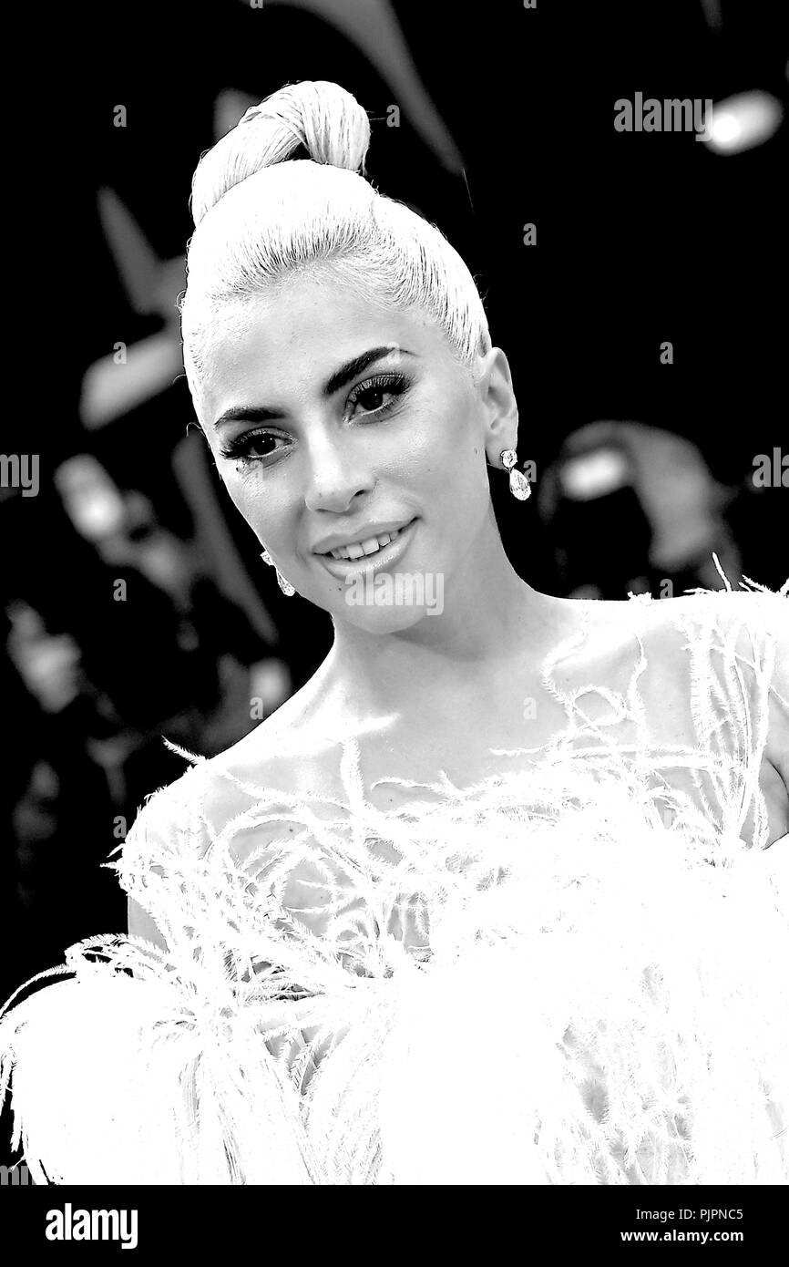 Lady Gaga assiste au 75e Festival du Film de Venise projection d'une étoile est née au Palazzo del Casino de Venise. 31 août 2018 © Paul Treadway Banque D'Images