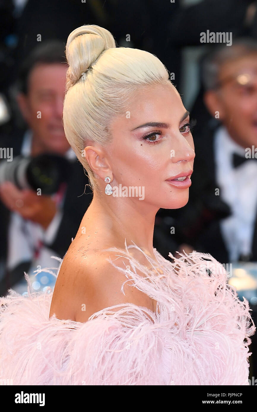 Lady Gaga assiste au 75e Festival du Film de Venise projection d'une étoile est née au Palazzo del Casino de Venise. 31 août 2018 © Paul Treadway Banque D'Images