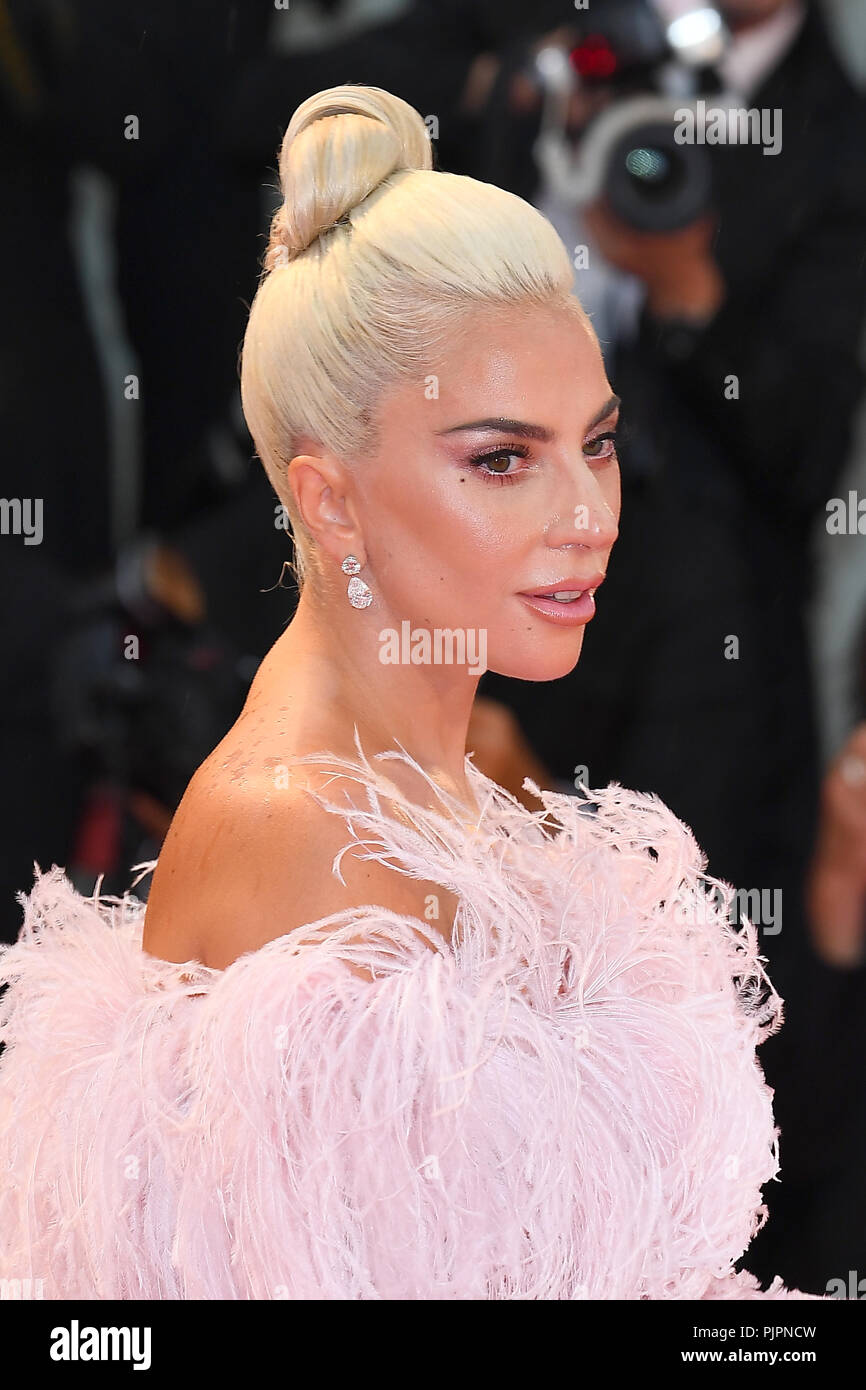 Lady Gaga assiste au 75e Festival du Film de Venise projection d'une étoile est née au Palazzo del Casino de Venise. 31 août 2018 © Paul Treadway Banque D'Images