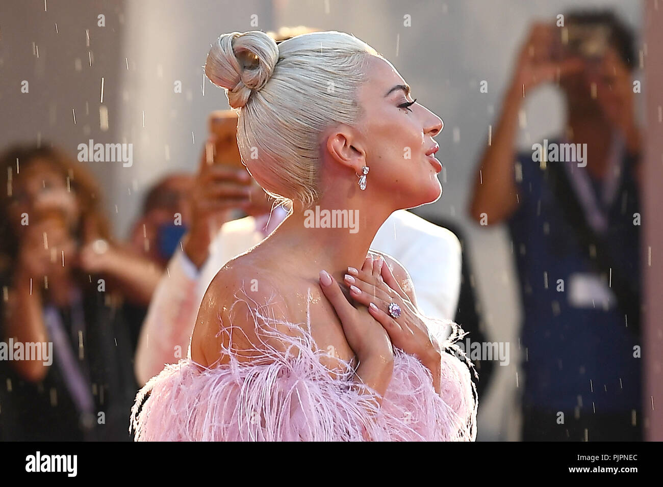 Lady Gaga assiste au 75e Festival du Film de Venise projection d'une étoile est née au Palazzo del Casino de Venise. 31 août 2018 © Paul Treadway Banque D'Images
