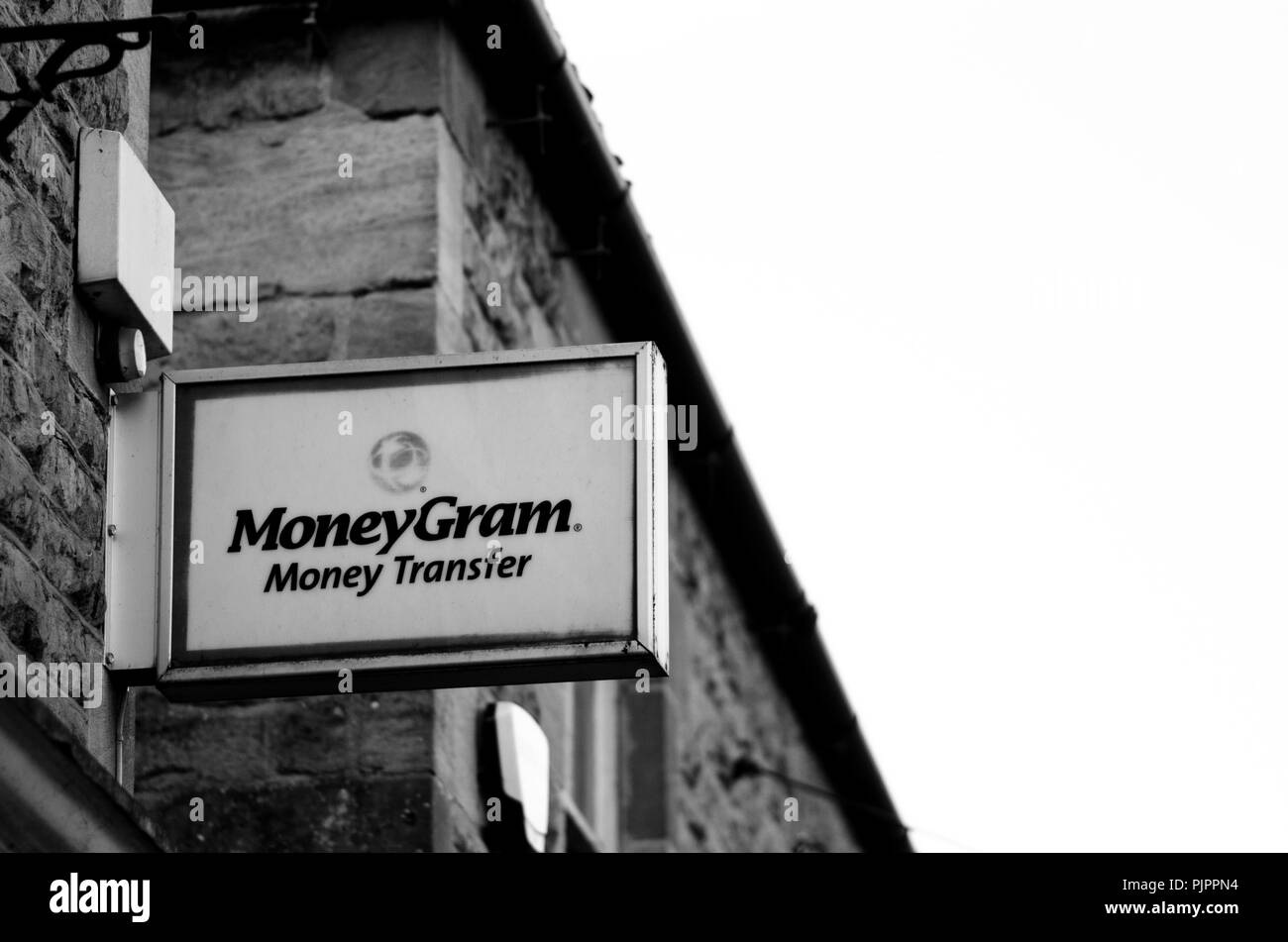 Logo MoneyGram Banque D'Images