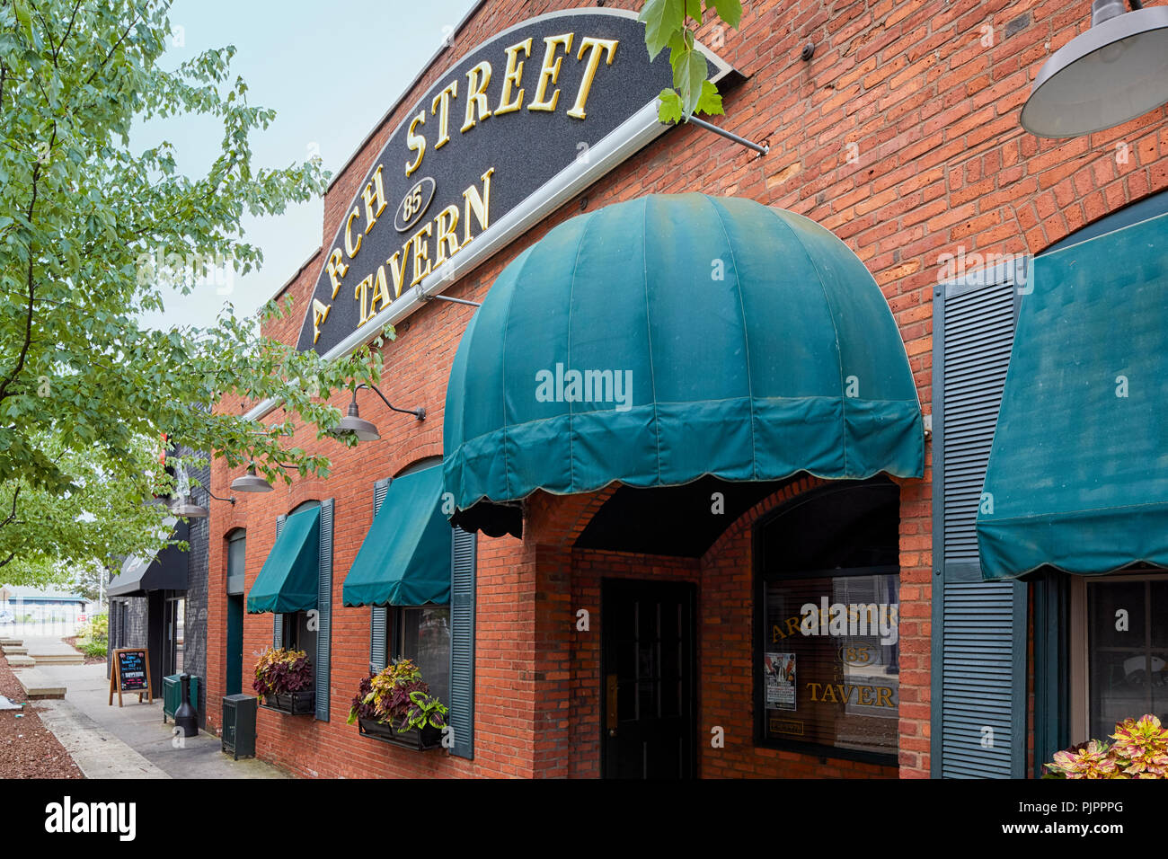Arch Street Tavern dans Hartford Connecticut C, , États-Unis Banque D'Images