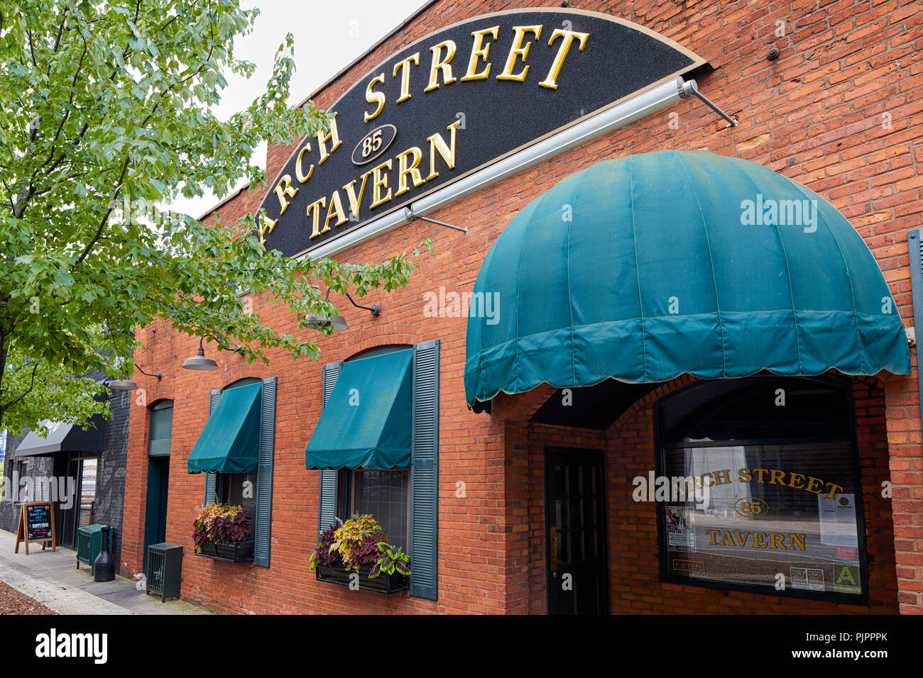 Arch Street Tavern dans Hartford Connecticut C, , États-Unis Banque D'Images