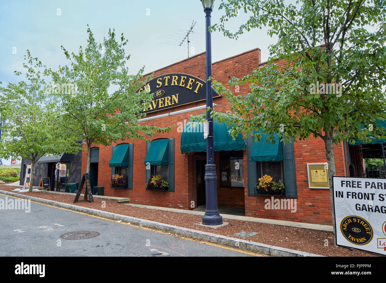 Arch Street Tavern dans Hartford Connecticut C, , États-Unis Banque D'Images