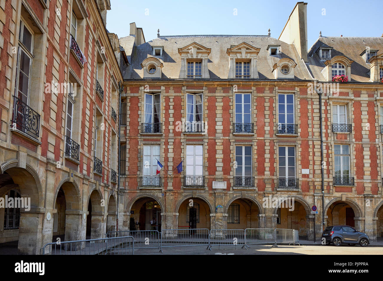 Musée Maison de Victor Hugo, Place des Vosges, la plus ancienne place de Paris prévues, quartier du Marais, Paris, France, Europe Banque D'Images