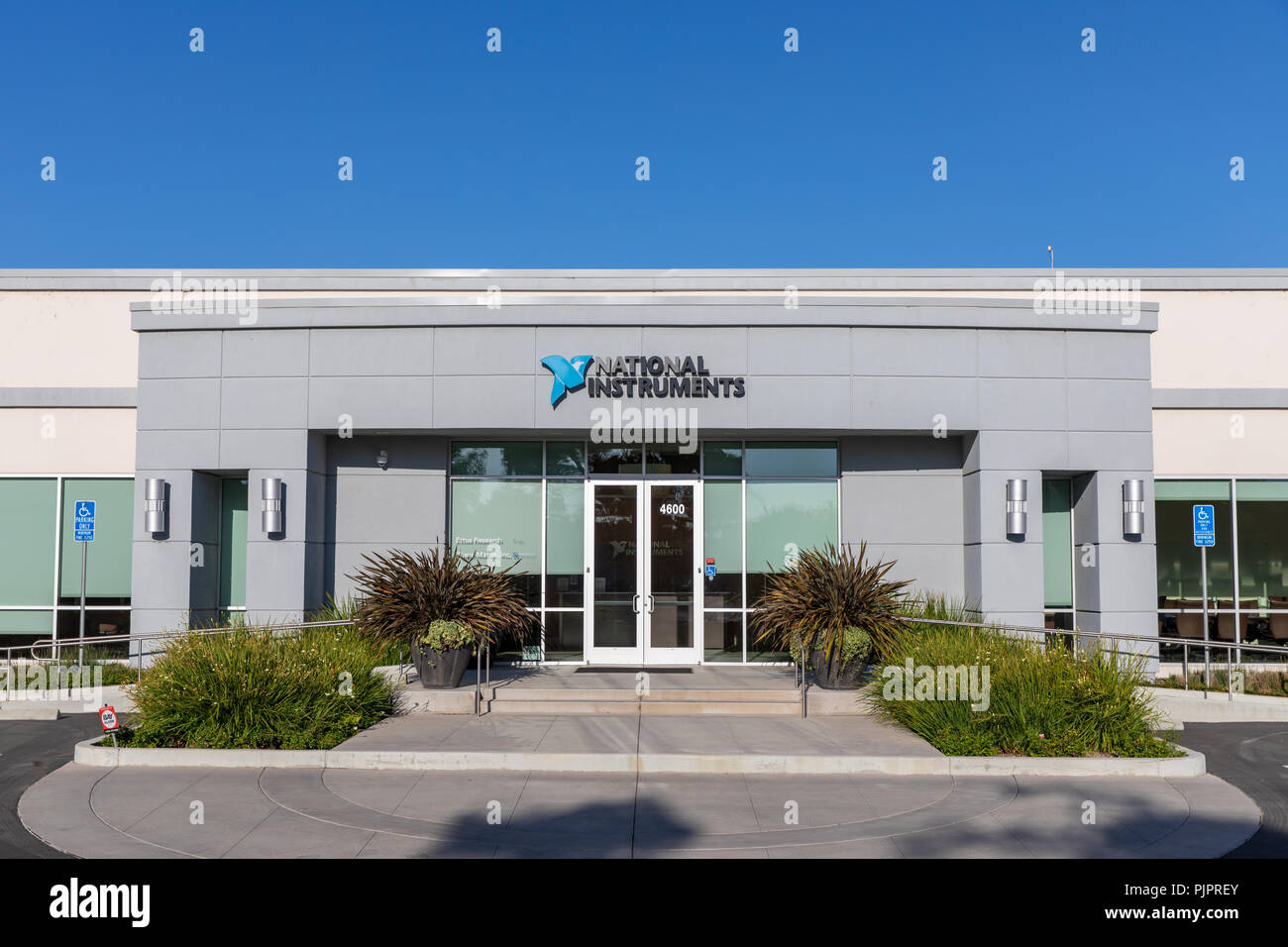 National Instruments, Patrick Henry, Santa Clara, Californie Banque D'Images