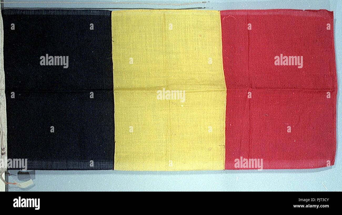 Ensign commerçant belge (après 1831) Banque D'Images