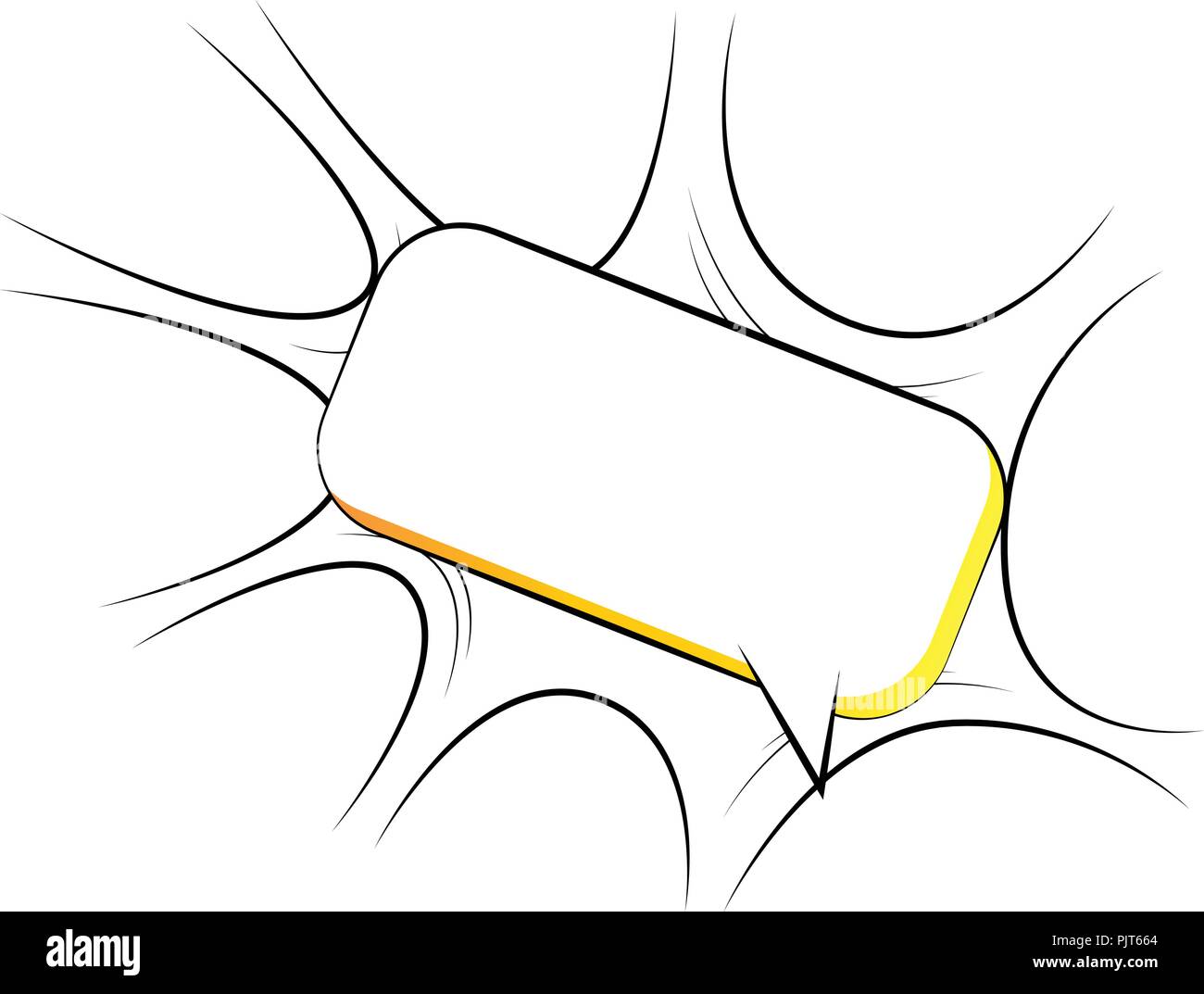 Vector illustration cartoon, comic book style arrière-plan. Illustration de Vecteur