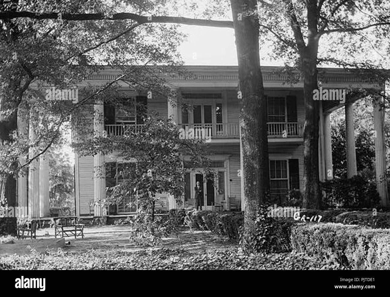 Maison Beall-Dallis 206 Broad Street La Grange (Troup County en Géorgie). Banque D'Images