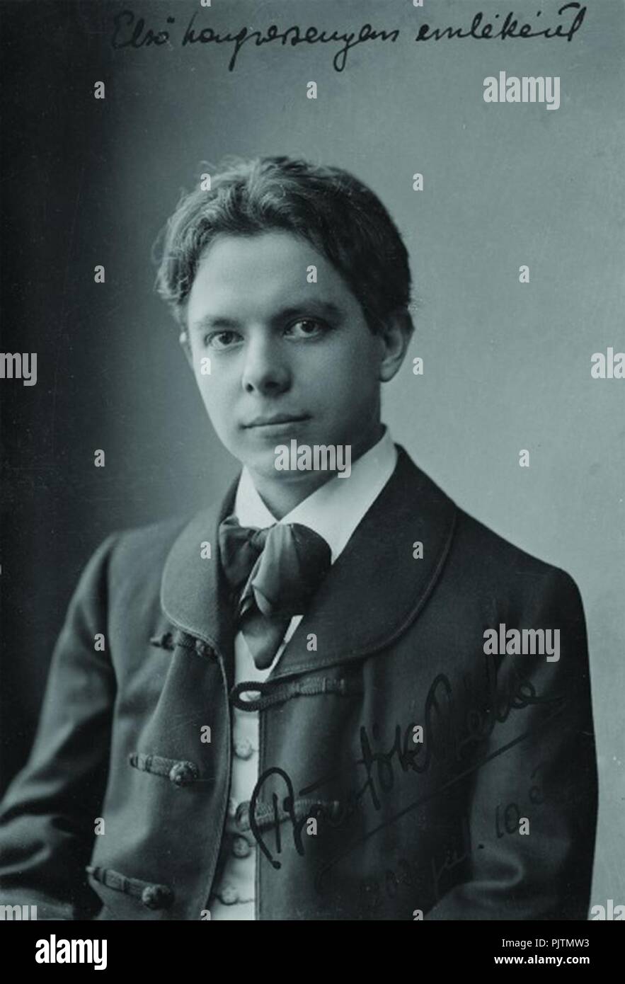 Bartók Béla 1903. Banque D'Images