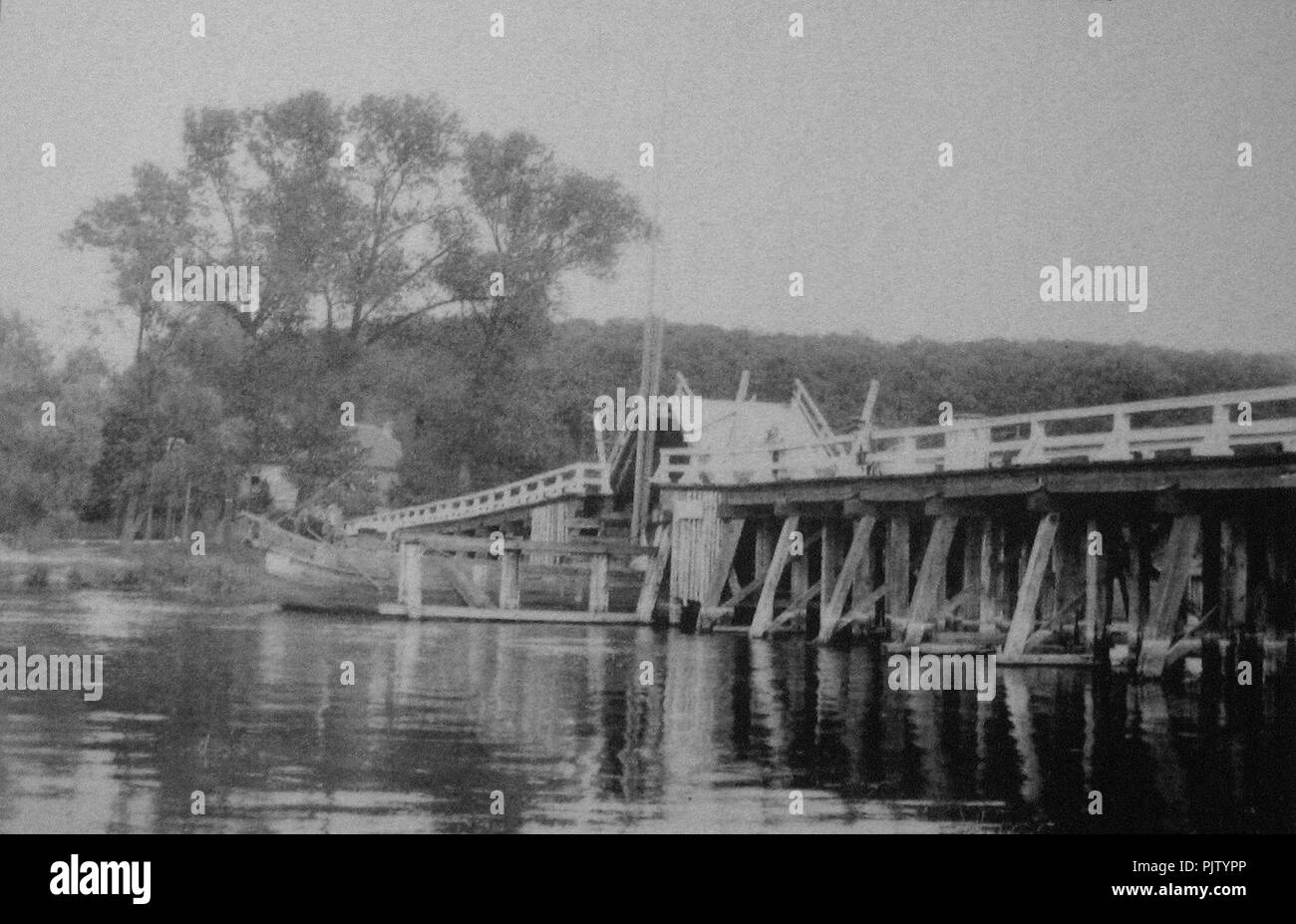 Von Baumgartenbrücke 1827 (Photo 1900). Banque D'Images