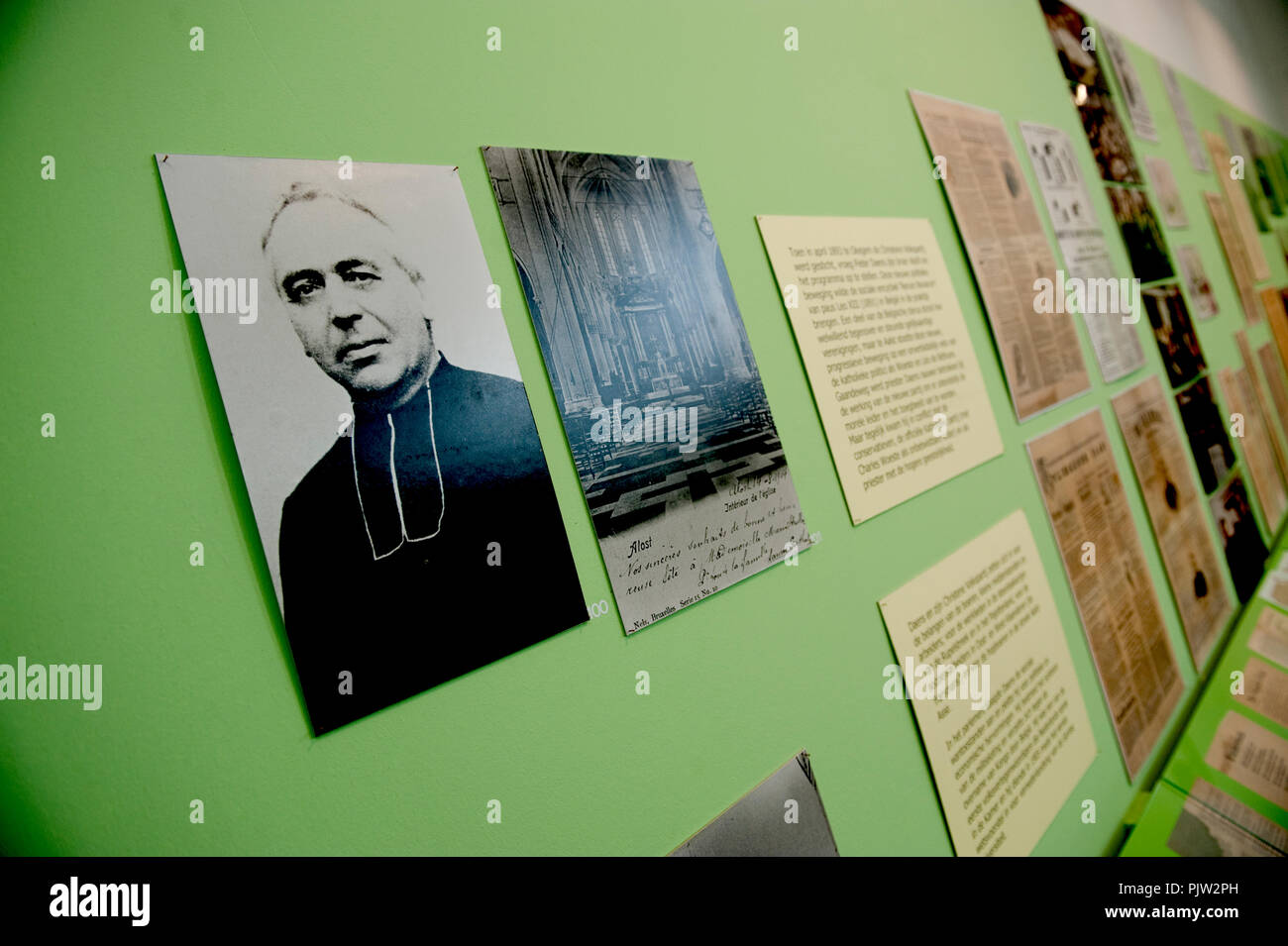 La collection de la ville museum à Alost (Belgique, 04/08/2009) Banque D'Images