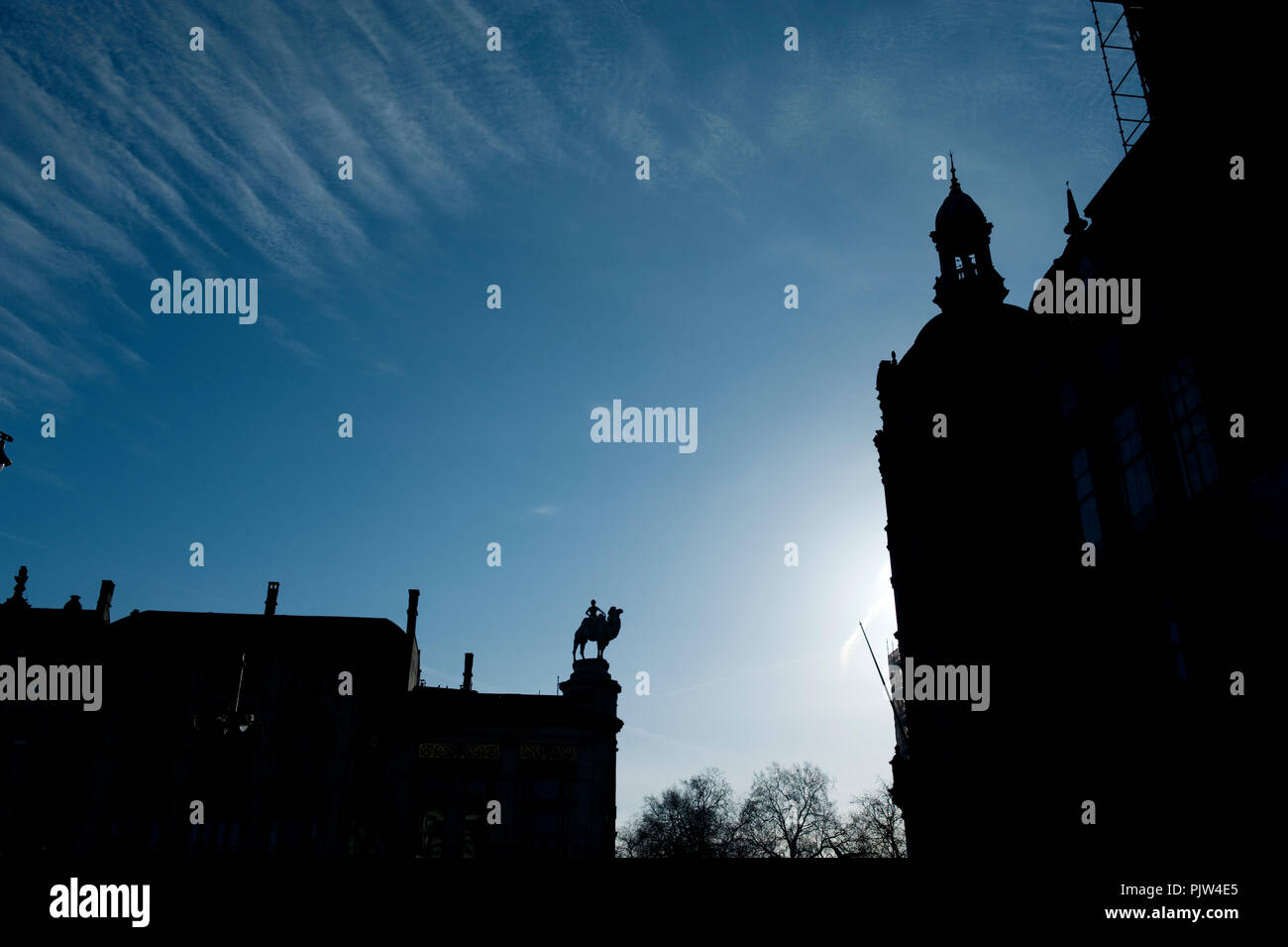 L'entrée historique de la Zoo d'Anvers sur la place Astrid (Belgique, 18/03/2009) Banque D'Images