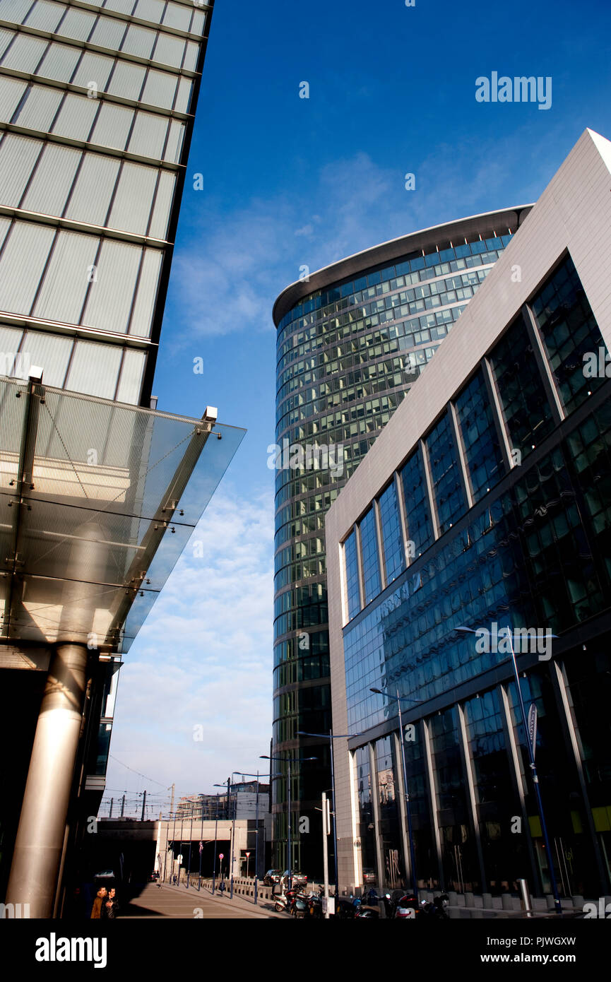 Les bureaux de Covent Garden tower à Sint-Pieters-Leeuw, Bruxelles (Belgique, 21/01/2011) Banque D'Images