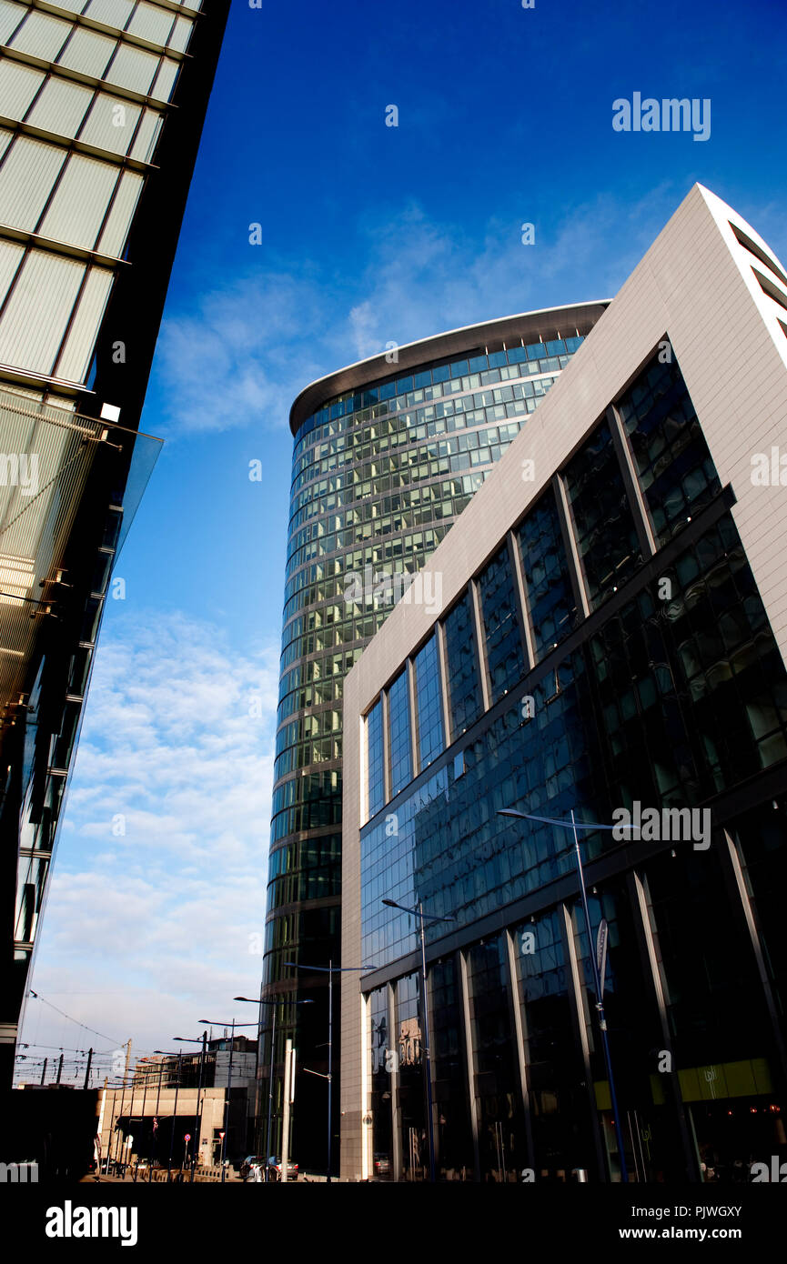 Les bureaux de Covent Garden tower à Sint-Pieters-Leeuw, Bruxelles (Belgique, 21/01/2011) Banque D'Images