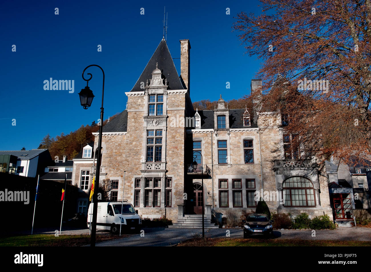 Impressions de Malmedy, dans les Cantons Eastens (Belgique, 15/11/2011) Banque D'Images