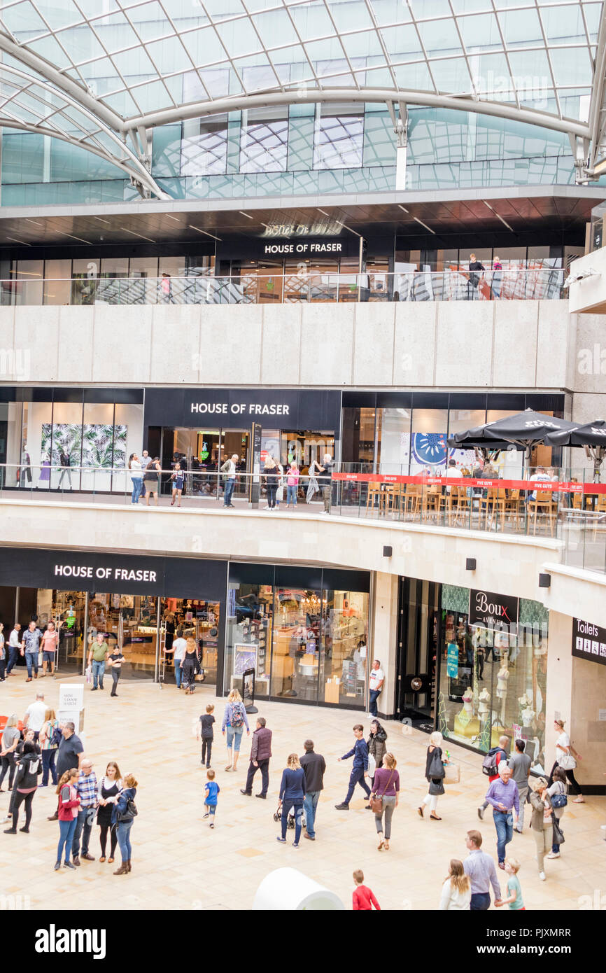 L'interier de Bristol commercial, Bristol, England, UK Banque D'Images