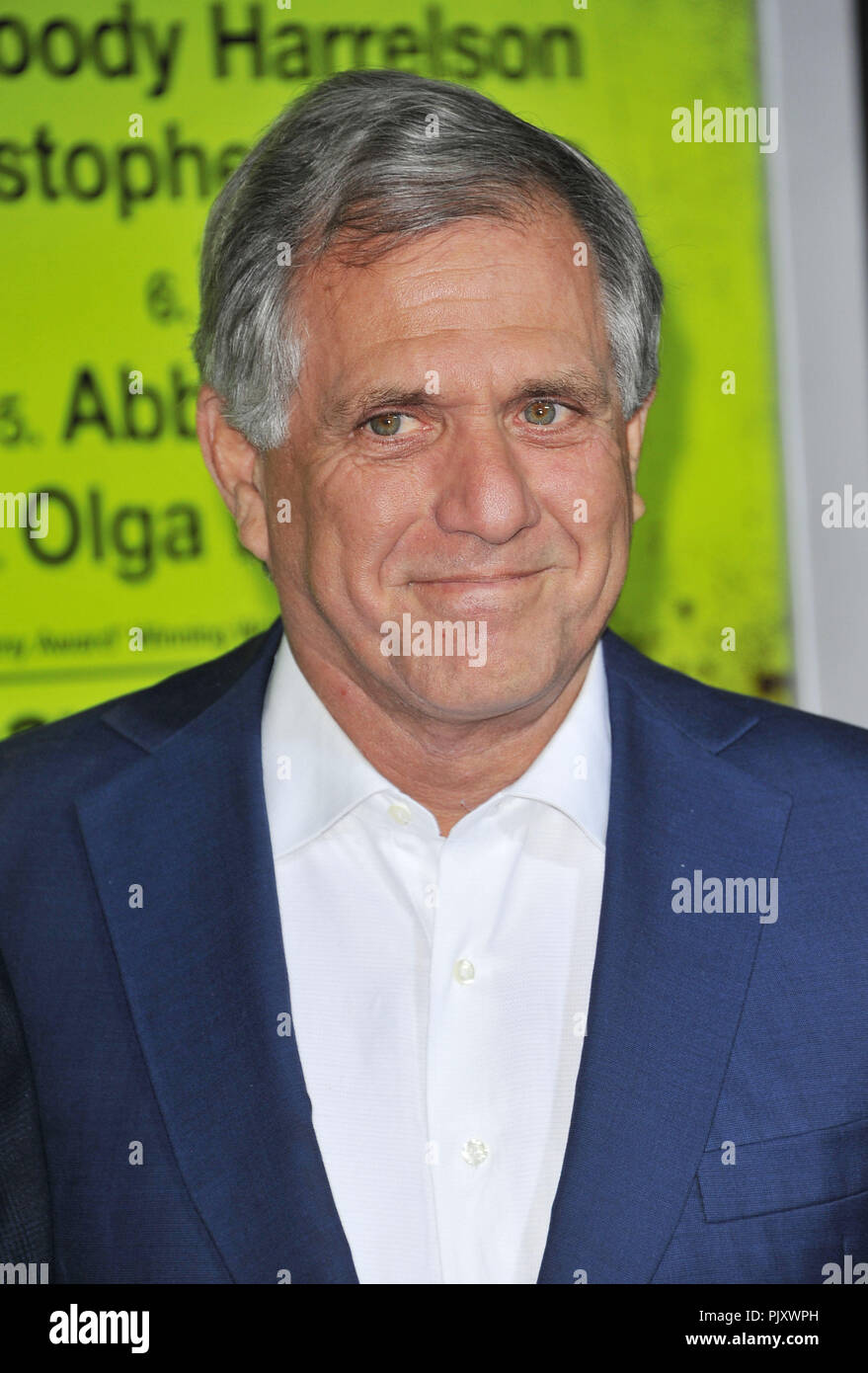 Les Moonves sept psychopathes à la première à l'Bruin Theatre de Los Angeles.Les Moonves Red Carpet Event, Vertical, USA, industrie du film, Celebr Banque D'Images