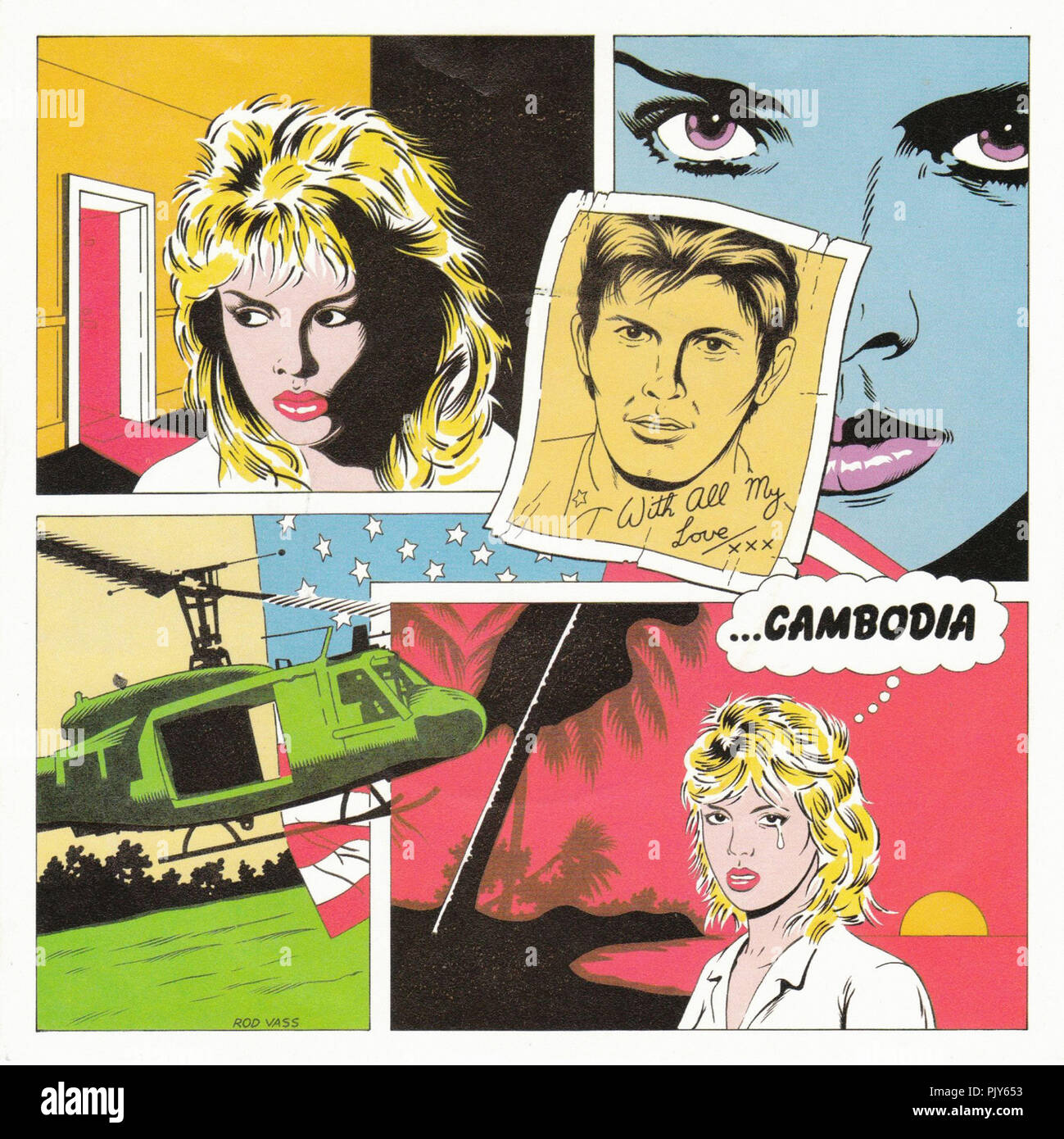 Kim Wilde - Cambodia Banque D'Images