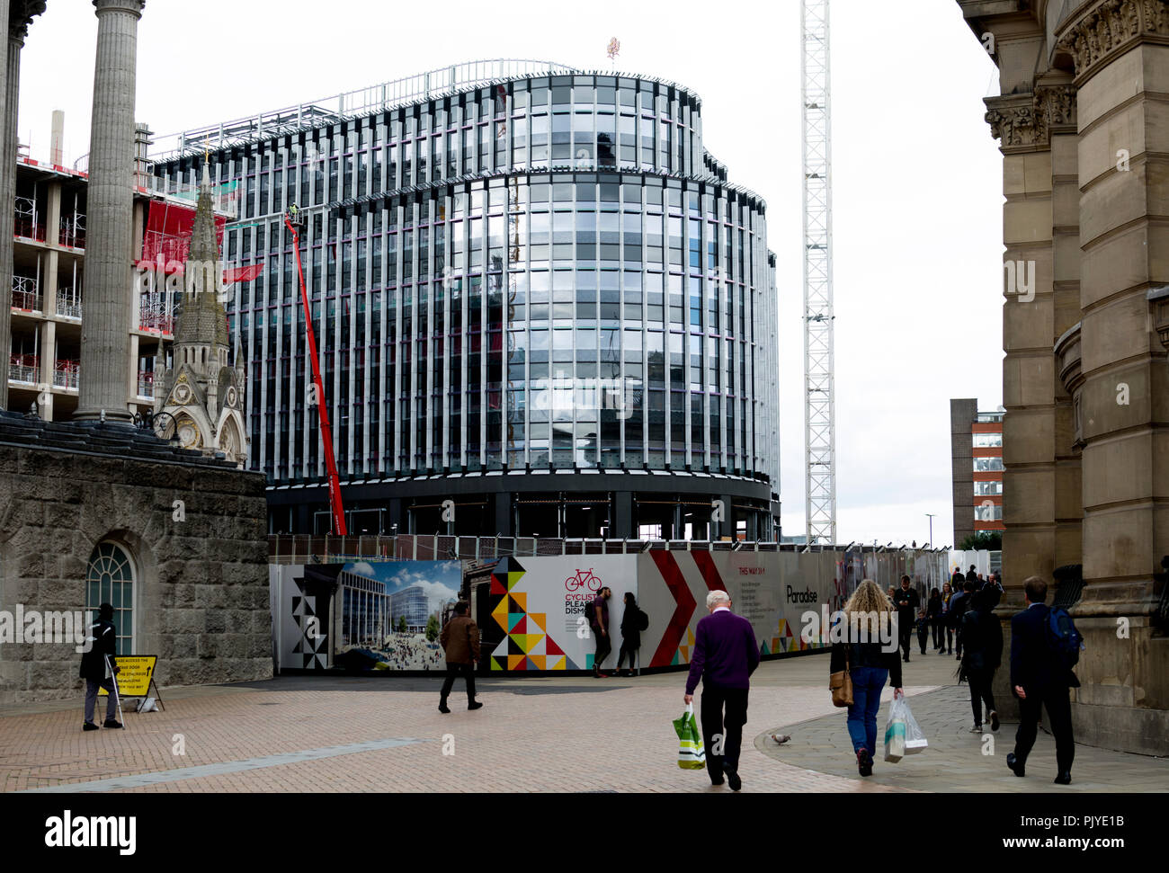 Un Chamberlain Square Building, partie de la Paradise Circus, Birmingham, Royaume-Uni Banque D'Images