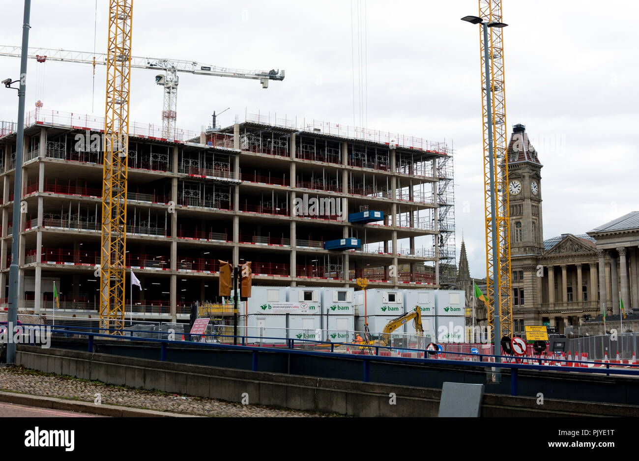 Paradise Circus, Birmingham, Royaume-Uni Banque D'Images