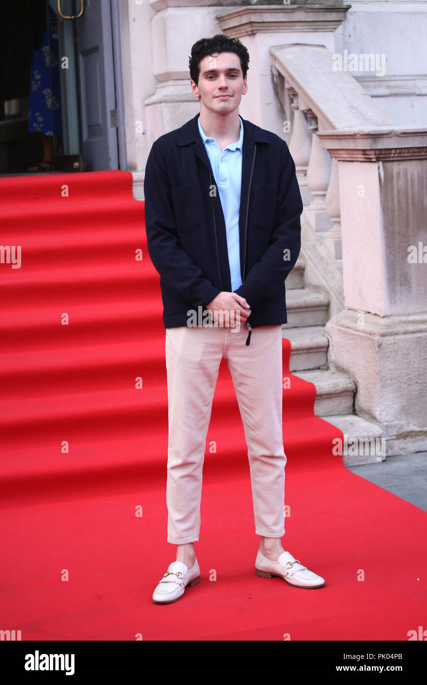 UK Premiere de la femme tenue à Somerset House - Arrivées avec : Jack Rowan Où : London, Royaume-Uni Quand : 09 août 2018 Credit : Lia Toby/WENN.com Banque D'Images