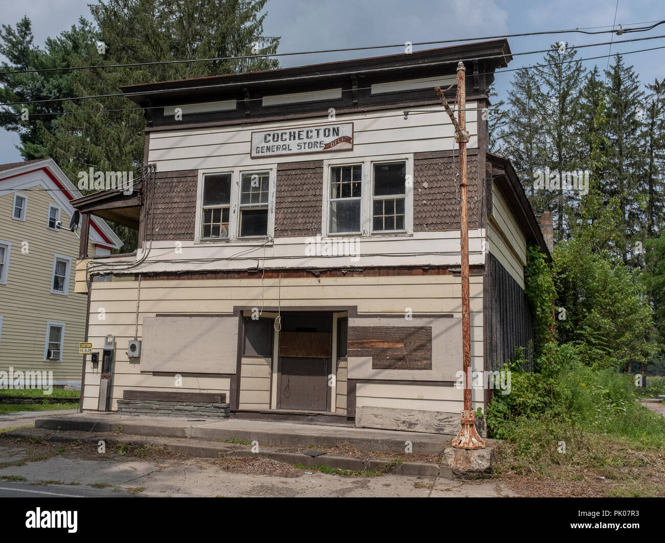 Cochecton (N.Y.) General Store & Deli Banque D'Images