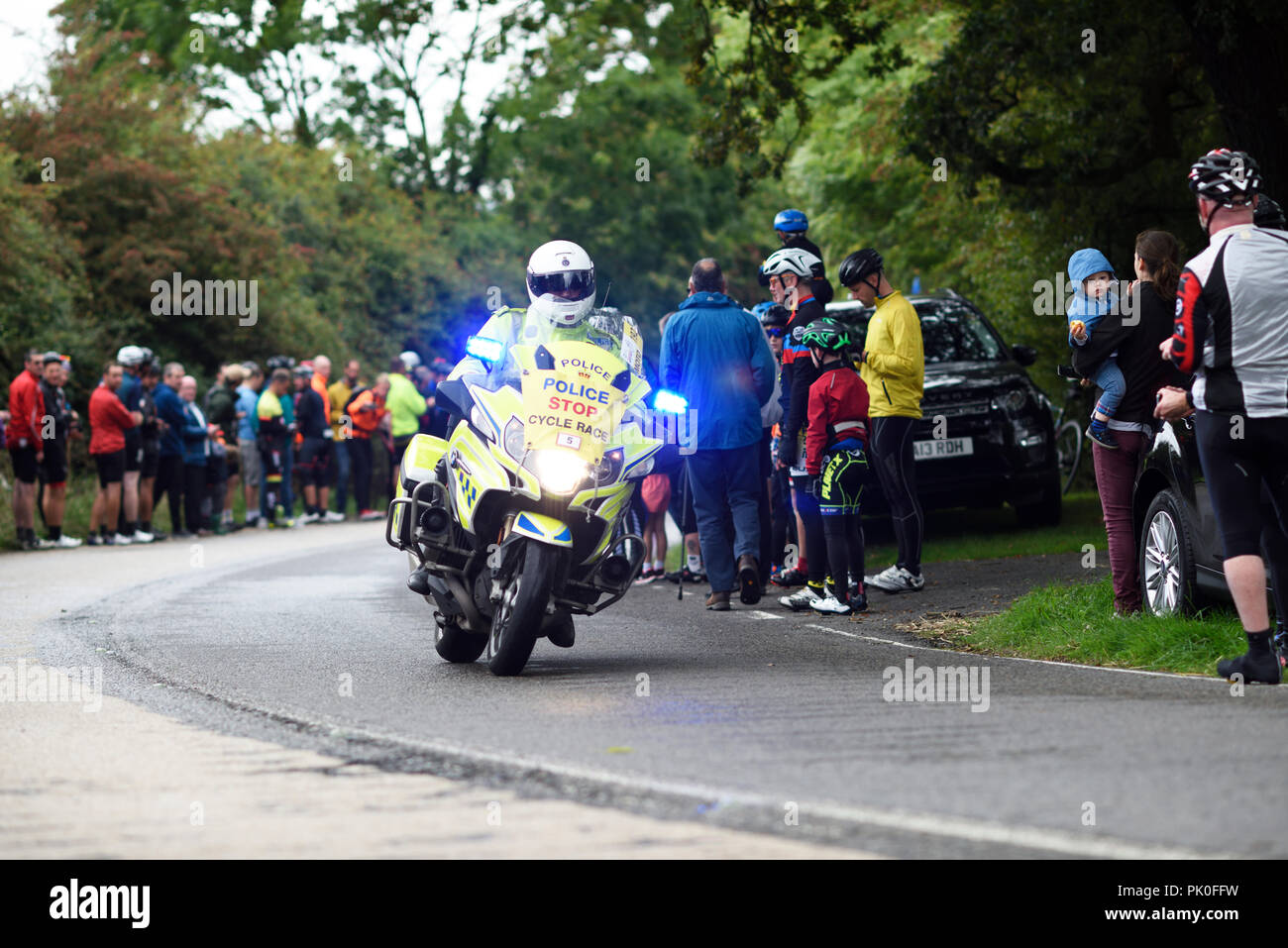 OvO Tour of Britain 2018 stage 7 West Bridgeford - Mansfield,UK. Banque D'Images