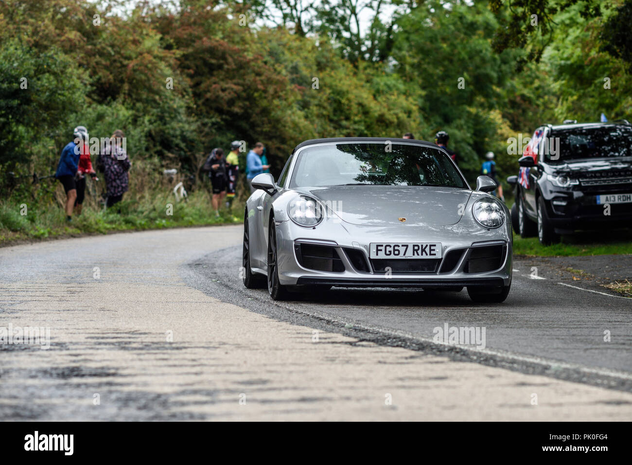 OvO Tour of Britain 2018 stage 7 West Bridgeford - Mansfield,UK. Banque D'Images