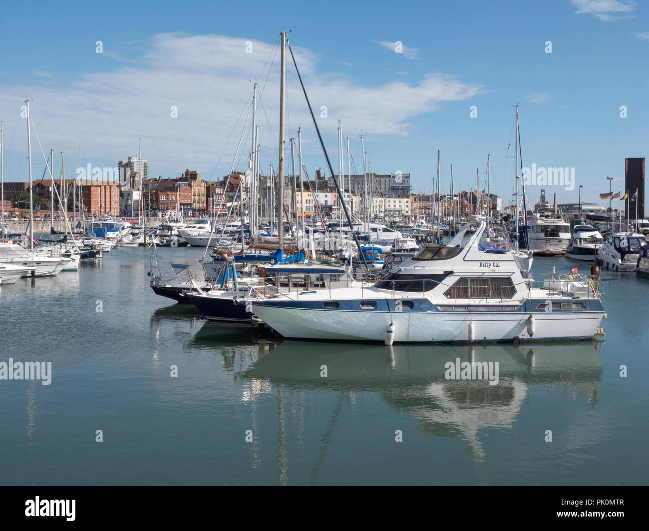 Ramsgate Kent UK Thanet Royal Harbour Banque D'Images