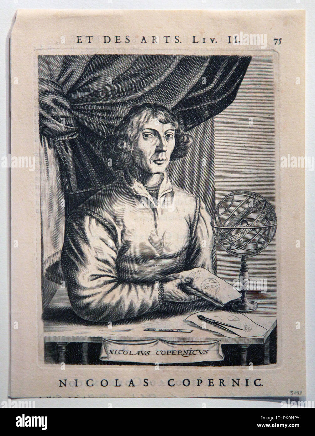 Nicolaus Copernicus 1473 1543 Mathematicien Et Astronome Il A Formule Un Modele De L Univers Qui A Place Le Soleil Au Centre De La Terre Photo Stock Alamy