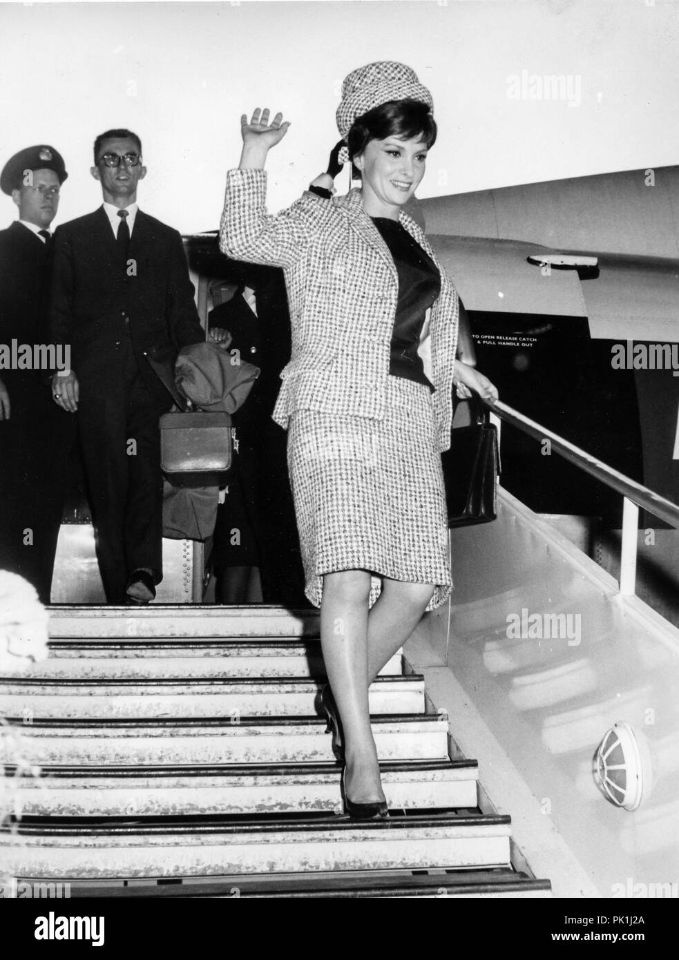 Gina rome Banque d'images noir et blanc Alamy