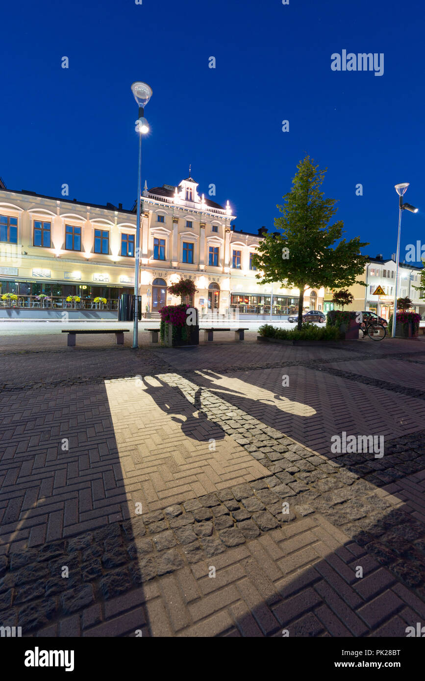 Uusi Seurahuone à Oulu en Finlande Banque D'Images