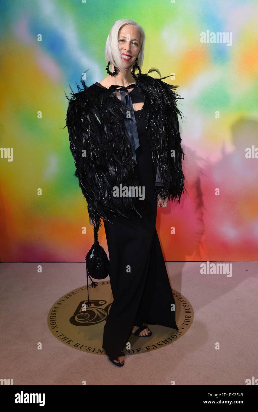 Brooklyn, NY, USA. Sep 9, 2018. Linda Fargo au hall des arrivées pour les affaires de la mode 500, 1 Dîner de Gala Hôtel Pont de Brooklyn, Brooklyn, NY, le 9 septembre 2018. Credit : Kristin Callahan/Everett Collection/Alamy Live News Banque D'Images