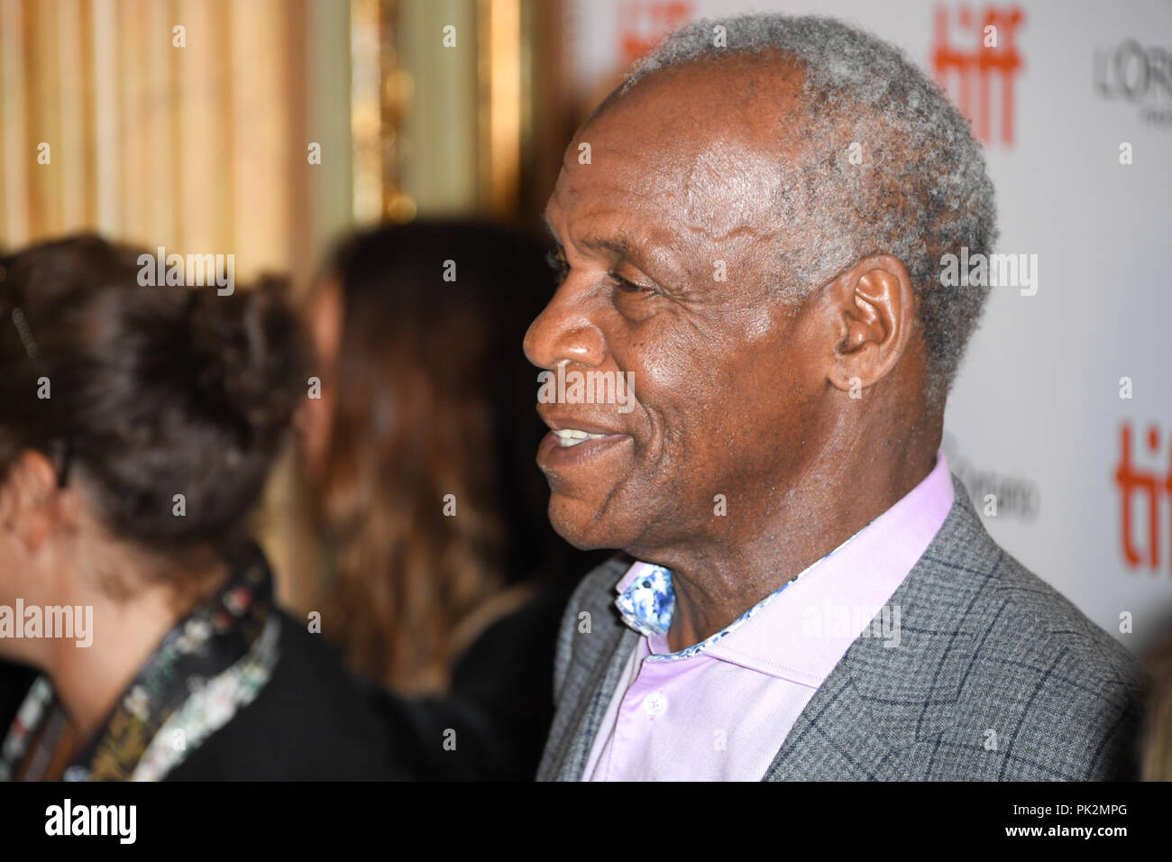 Toronto, Ontario, Canada. 10 Sep, 2018. DANNY GLOVER assiste à 'Le vieil homme et l'arme au cours de la première des 2018 Toronto International Film Festival au théâtre Elgin le 10 septembre 2018 à Toronto, Canada Crédit : Igor/Vidyashev ZUMA Wire/Alamy Live News Banque D'Images